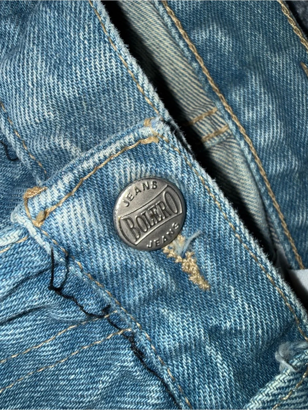 Vintage Bolero Jeans Collection Classic Straight Fit Men's Blue Jeans Size 32